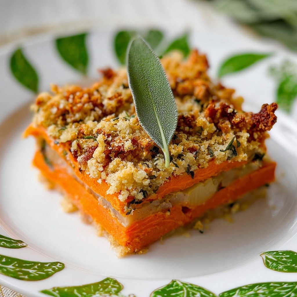 Sweet Potatoes au Gratin Recipe