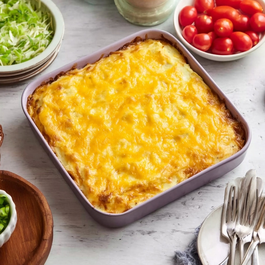 Green Chili Chicken Enchilada Casserole Recipe - Recipe Image