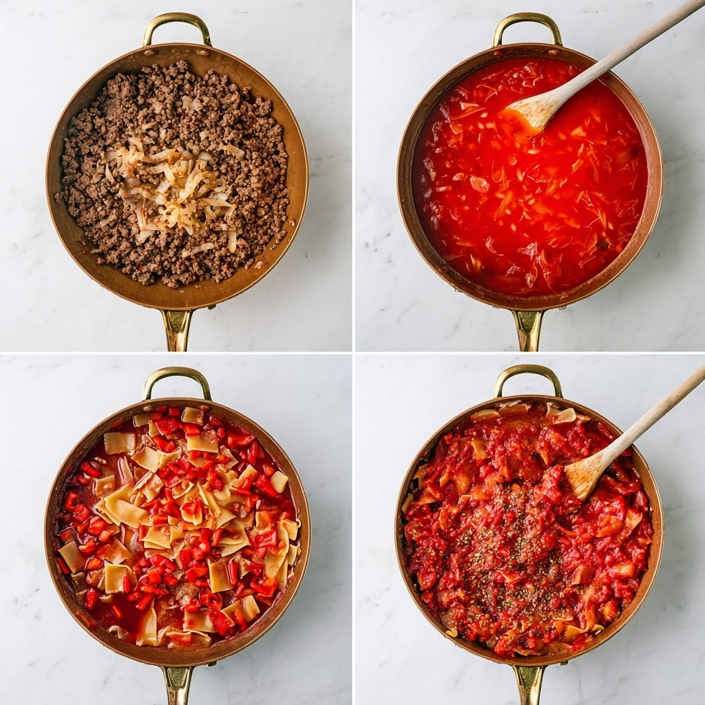 Quick and Easy Creamy Lasagna Soup Recipe - Recipe Image