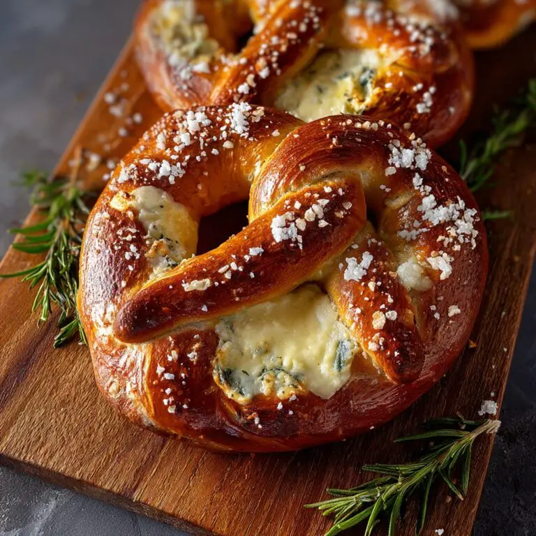 These warm and pillowy pretzels Recipe