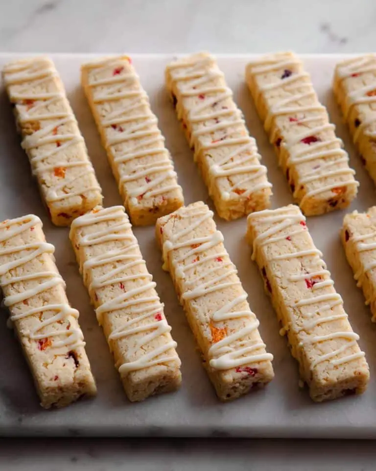 Orange Cranberry Shortbread Cookies Recipe