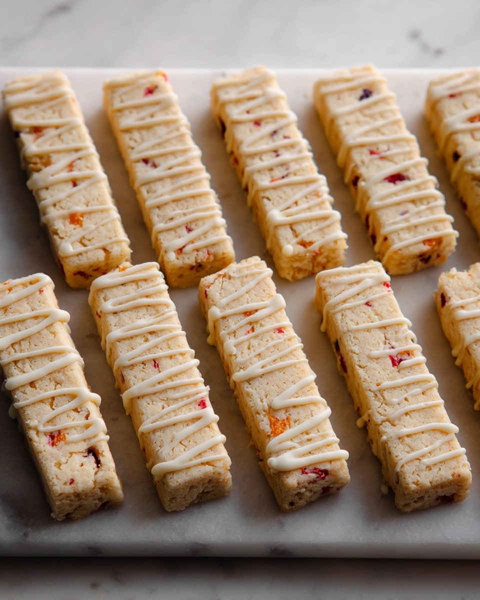 Orange Cranberry Shortbread Cookies Recipe
