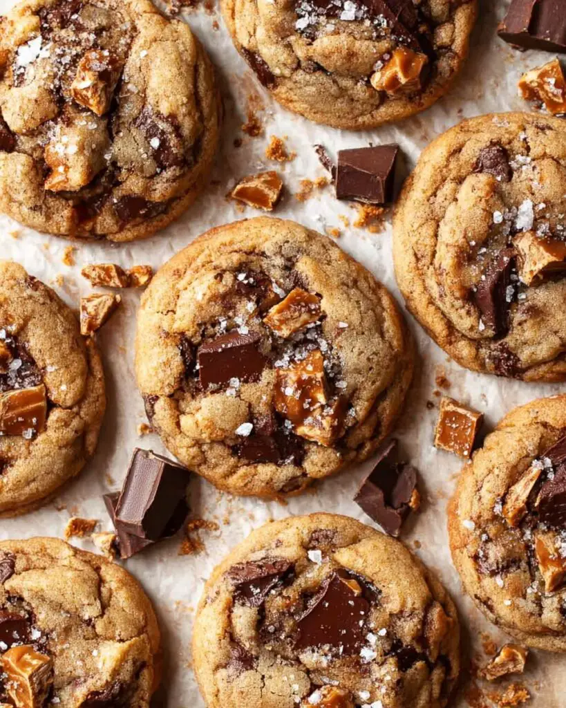 Brown Butter Toffee Cookies Recipe