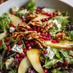 Pomegranate Salad with Honey Mustard Dressing Recipe