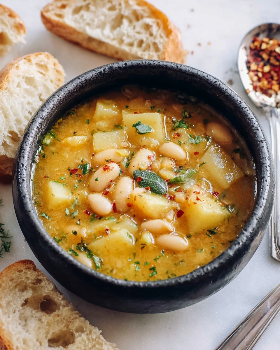 Potato and Bean Soup Recipe