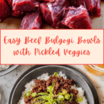 Delicious Beef Bulgogi Bowls Recipe
