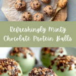 Mint Chocolate Chip Protein Balls Recipe