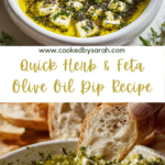 Herb and Feta Olive Oil Dip Recipe
