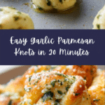 Easy Garlic Parmesan Knots Recipe