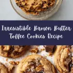 Brown Butter Toffee Cookies Recipe