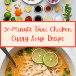 Quick and Easy Thai Chicken Curry Soup Recipe