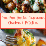 Garlic Parmesan Chicken and Potatoes (One-Pan Dinner) Recipe