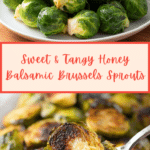 Honey Balsamic Brussels Sprouts Recipe