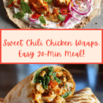 Sweet Chili Chicken Wraps: Easy 20-Minute Lunch or Dinner Recipe