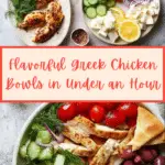 Special Greek Chicken Bowls Recipe