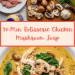 Rotisserie Chicken Mushroom Soup Recipe