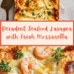 Seafood Lasagna with Crab, Shrimp, Scallops and Calamari Recipe