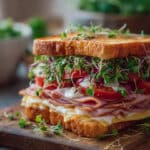 Honey Mustard Turkey Avocado Sandwich Recipe