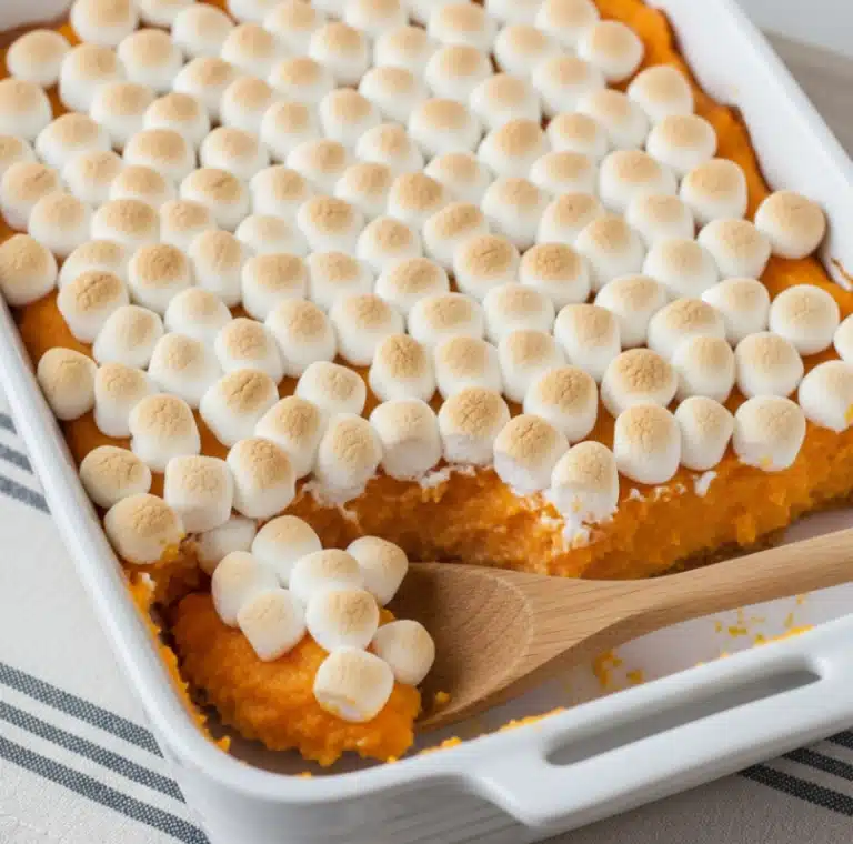 Sweet Potato Casserole with Marshmallows Recipe
