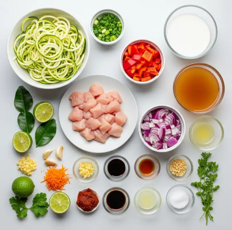 Quick and Easy Thai Chicken Curry Soup Recipe - Recipe Image