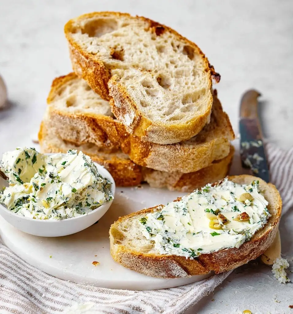 Roasted Garlic No Knead Bread Recipe