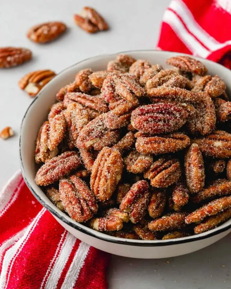 Easy Candied Pecans Recipe