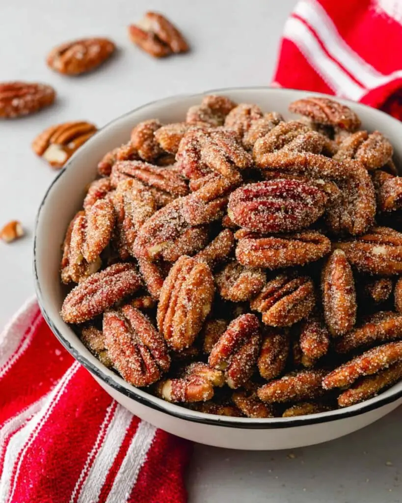 Easy Candied Pecans Recipe