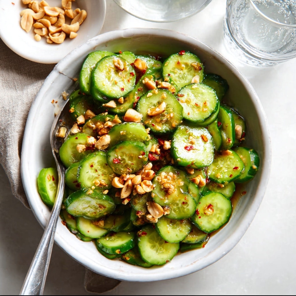 Quick and Easy Asian Cucumber Salad Recipe - Recipe Image
