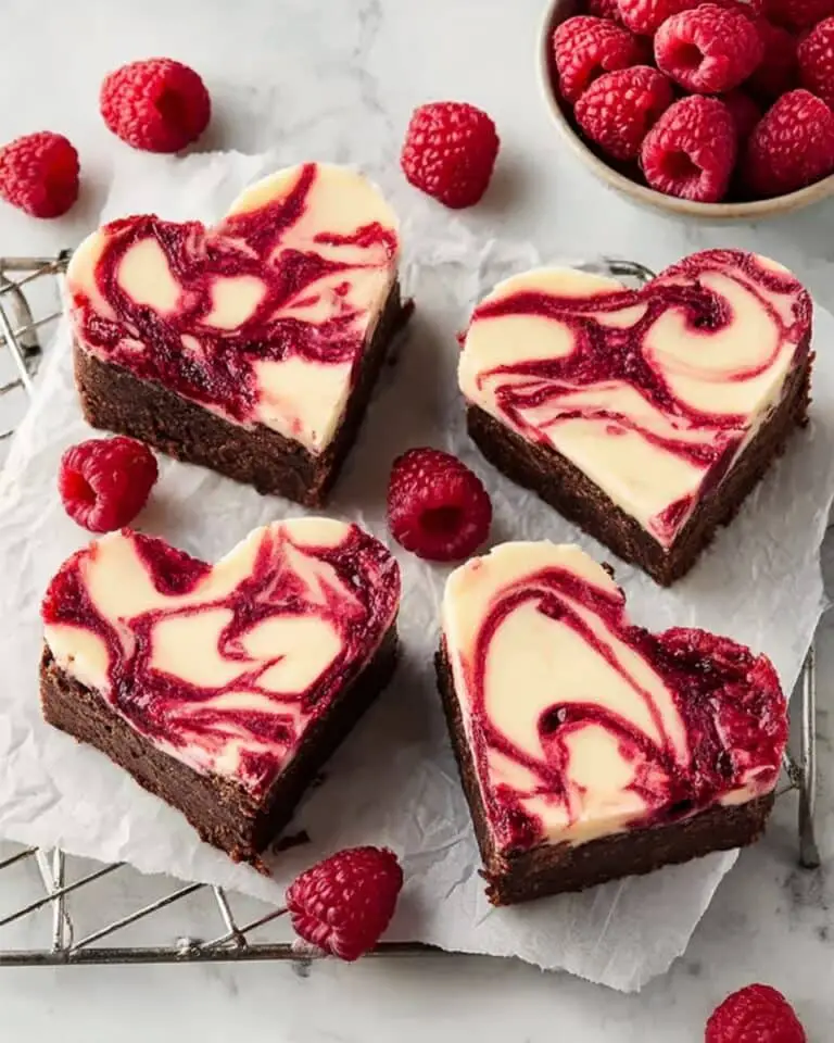 Heart Shaped Brownies Recipe