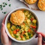 Veggie Pot Pie Soup Recipe