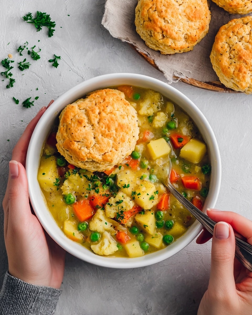 Veggie Pot Pie Soup Recipe