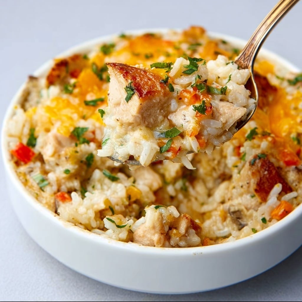 Savory Coconut Chicken Brothy Rice for Cozy Nights Recipe - Recipe Image