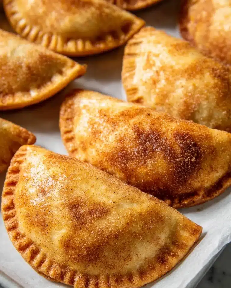 Air Fryer Caramel Apple Empanadas Recipe