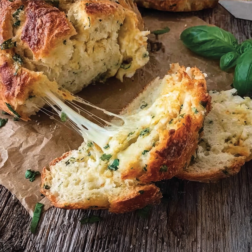 Garlic Herb Cheese Bread Recipe - Recipe Image