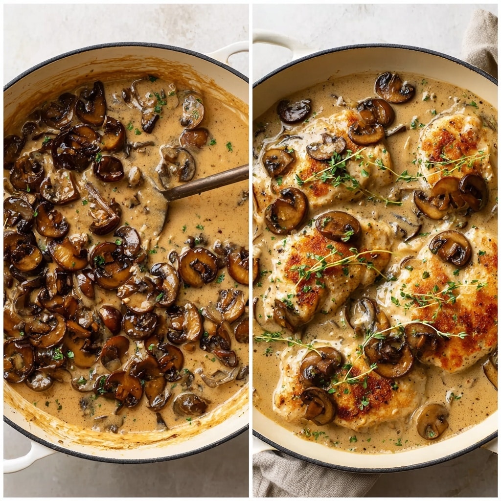 Mushroom Chicken Recipe - Recipe Image