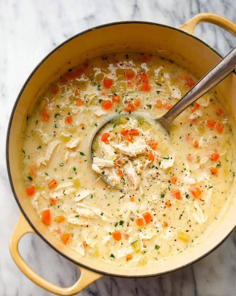 Creamy Chicken and Rice Soup Recipe