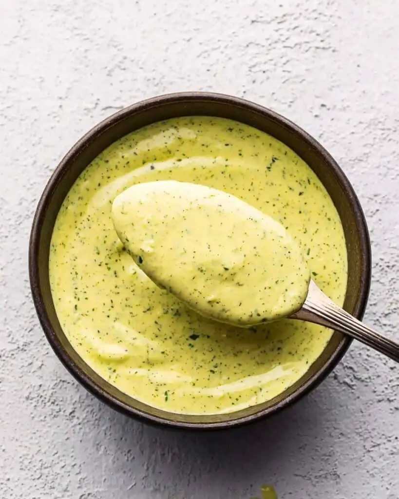 Cilantro Lime Sauce Recipe