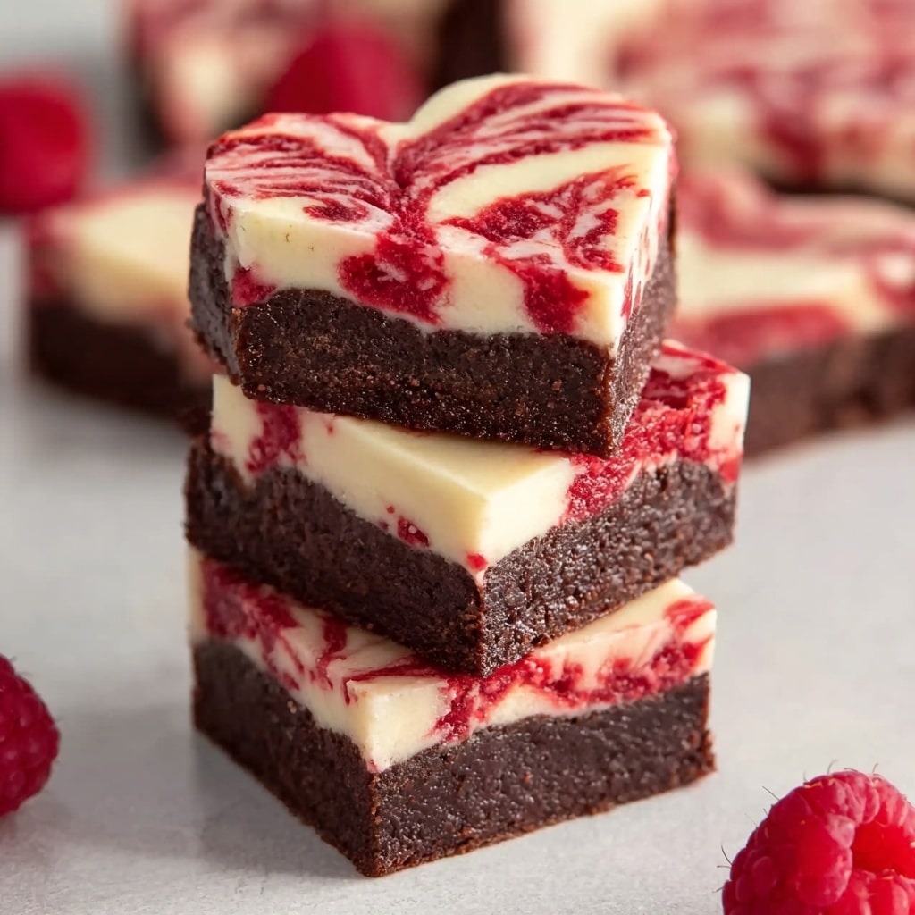Heart Shaped Brownies Recipe - Recipe Image