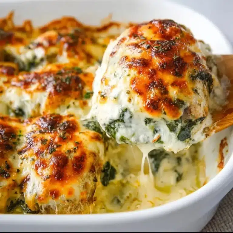Chicken and Spinach Casserole with Cream Cheese Recipe