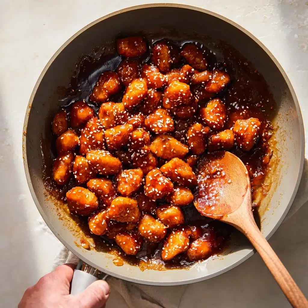 Sticky Garlic Chicken Noodles Recipe - Recipe Image