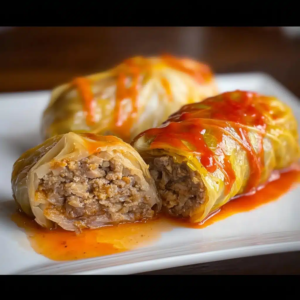 Mom’s Stuffed Cabbage Roll Recipe 6 Mom’s Stuffed Cabbage Roll Recipe - Recipe Image
