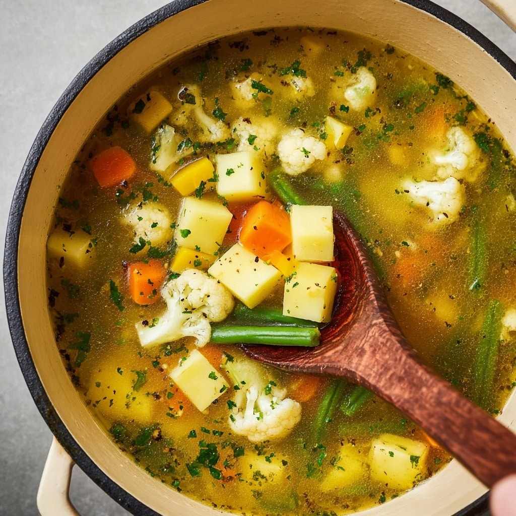 Veggie Pot Pie Soup Recipe - Recipe Image