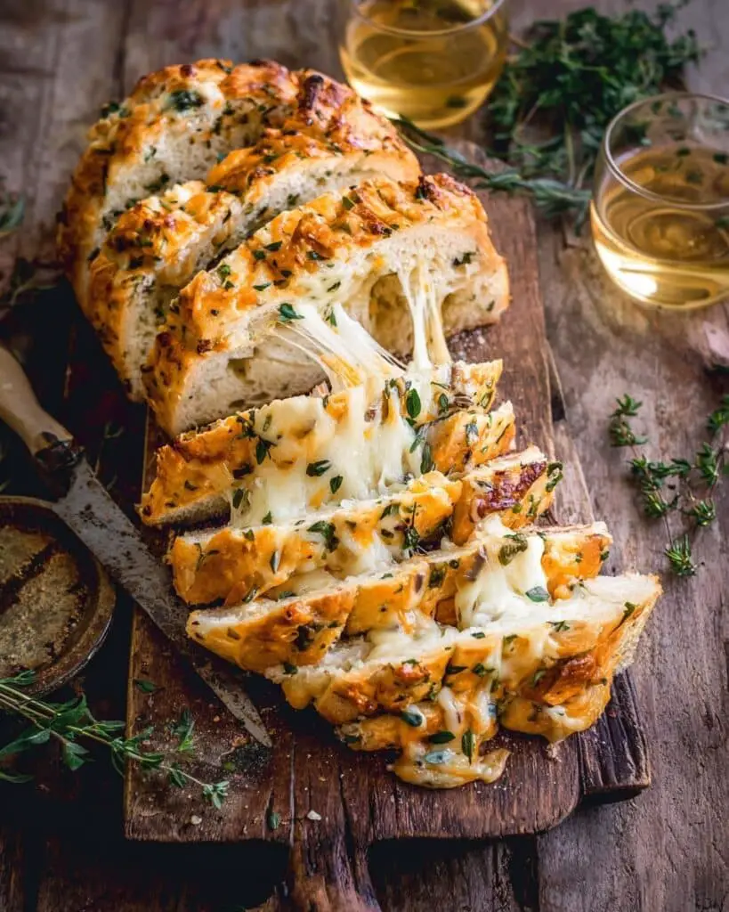 Garlic Herb Braided Bread Recipe