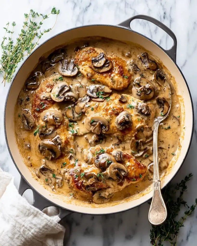 Mushroom Chicken Recipe