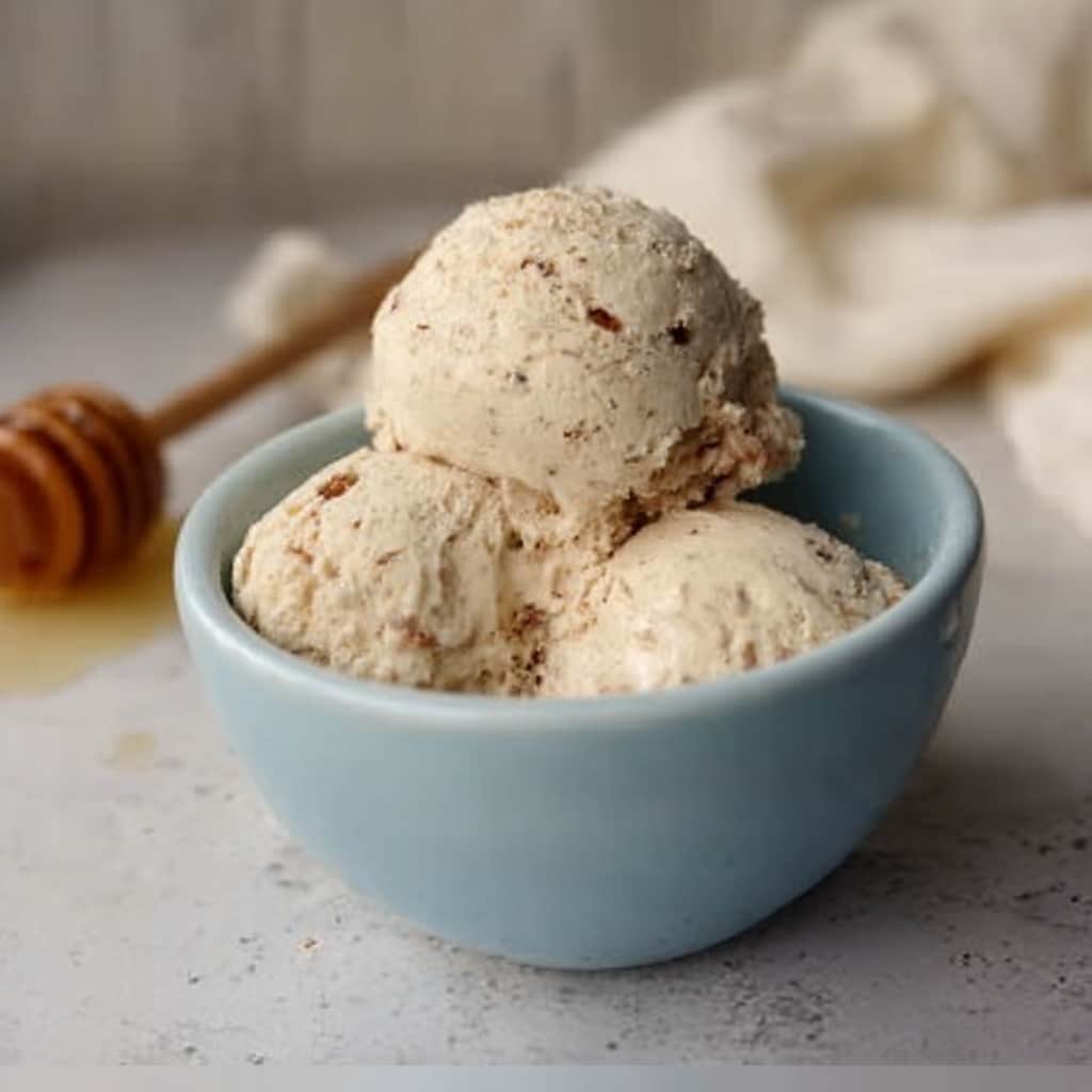 Sea Salt & Honey Protein Ice Cream (Ninja CREAMi) Recipe - Recipe Image
