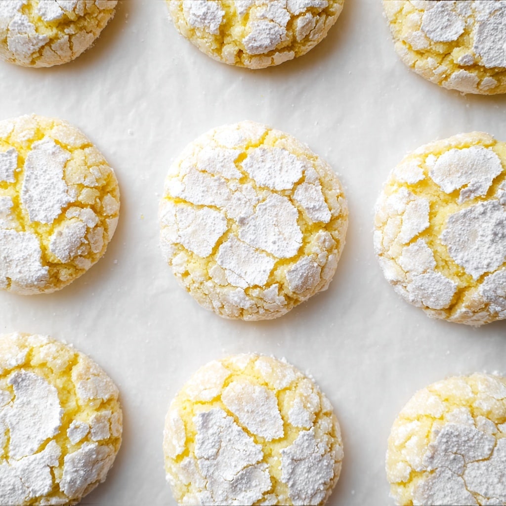 Lemon Crinkle Cookies Recipe - Recipe Image