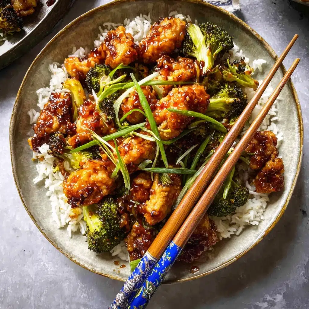 Sheet Pan Chili Orange Chicken and Broccoli Recipe 6 Sheet Pan Chili Orange Chicken and Broccoli Recipe - Recipe Image