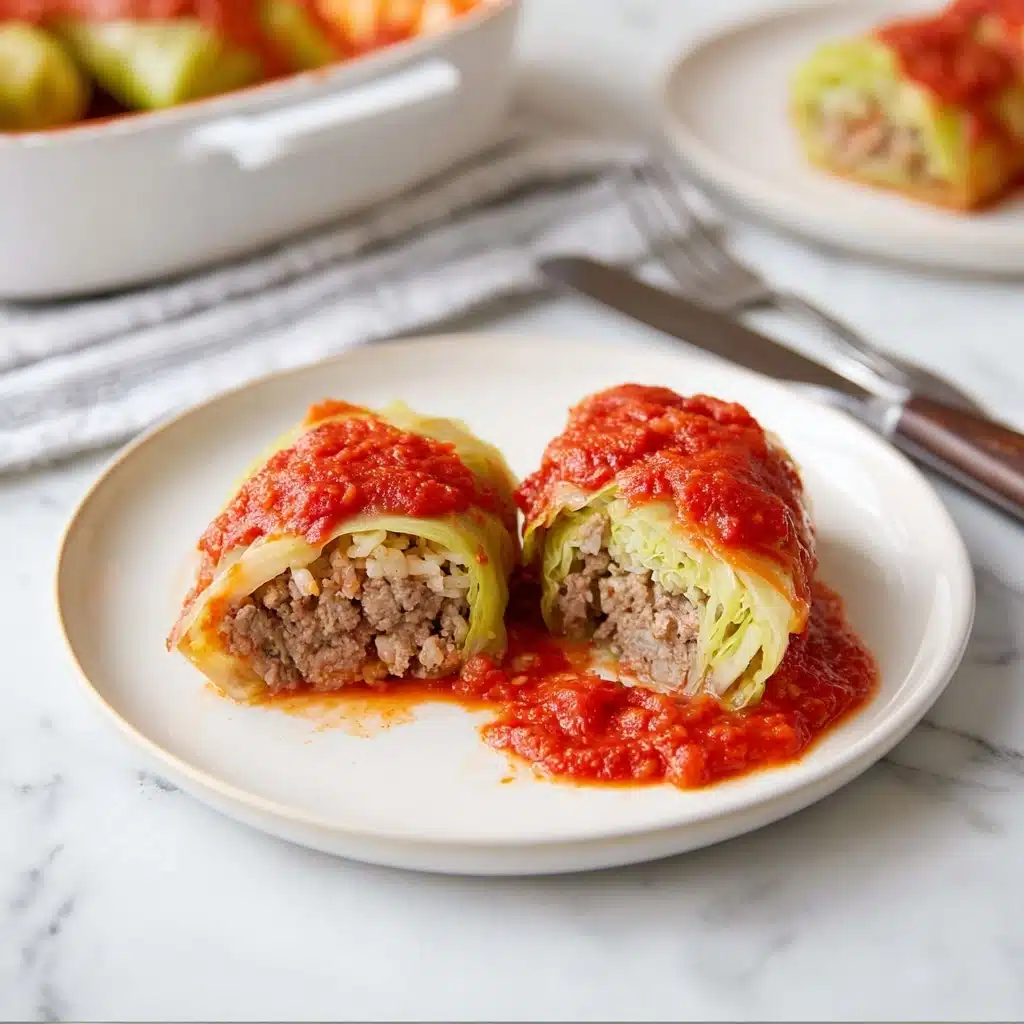 Traditional Stuffed Cabbage Rolls Recipe 6 Traditional Stuffed Cabbage Rolls Recipe - Recipe Image