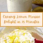 Lemon Mousse Recipe