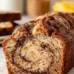 Cinnamon Swirled Banana Bread Recipe
